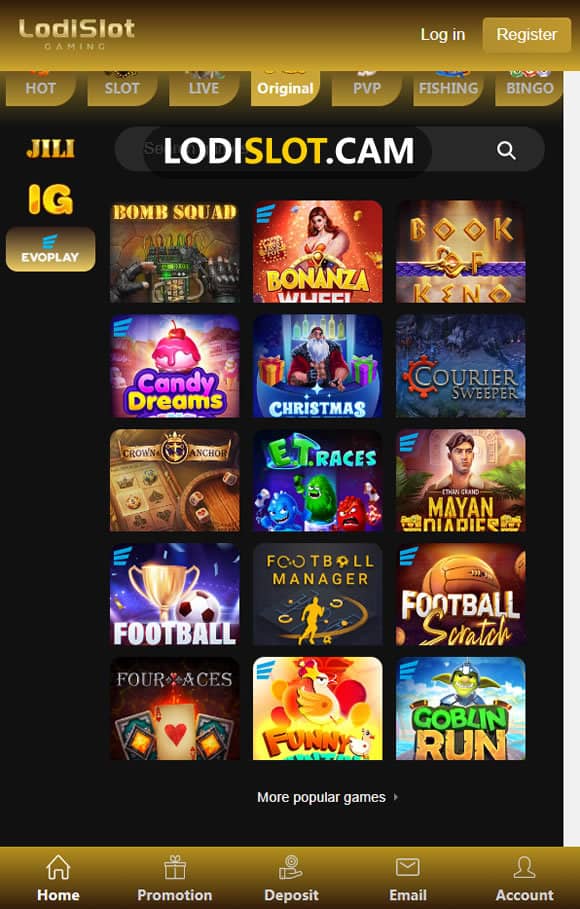 Some of the most popular games on Lodislot
