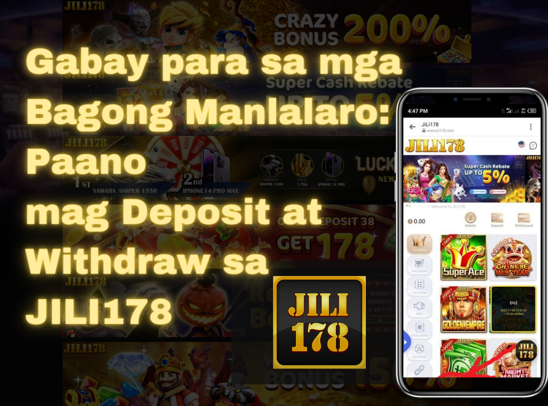 Paano Mag-Deposit sa JILI178